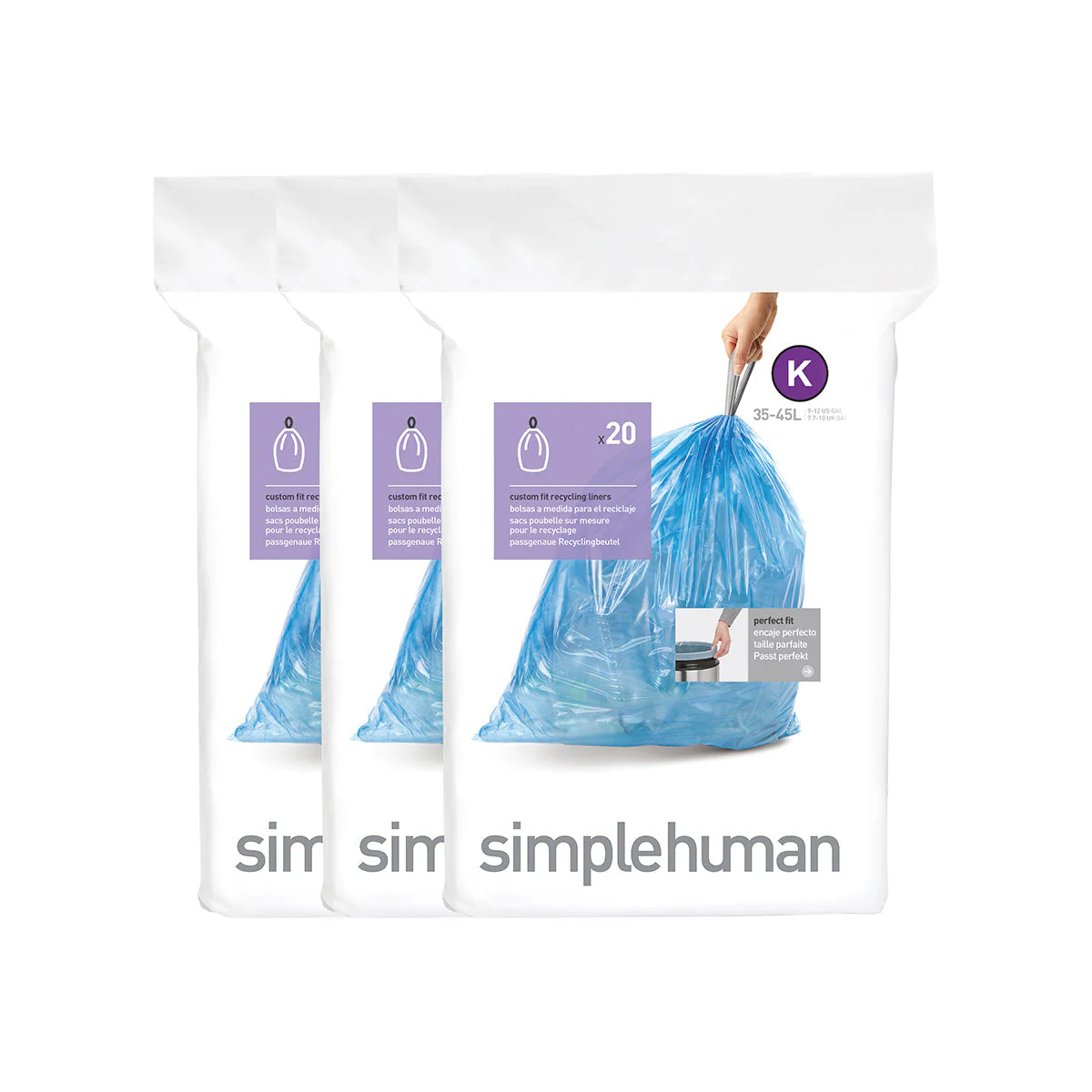Code K Blue Recycling Custom Fit Liners - Image 11