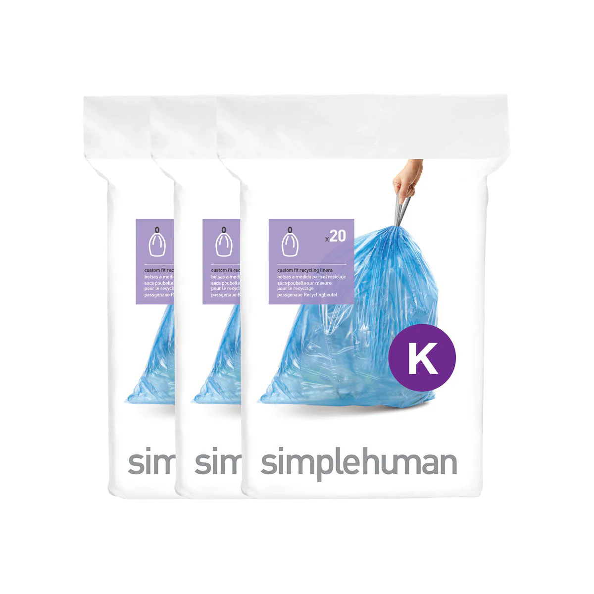 Code K Blue Recycling Custom Fit Liners - Image 12