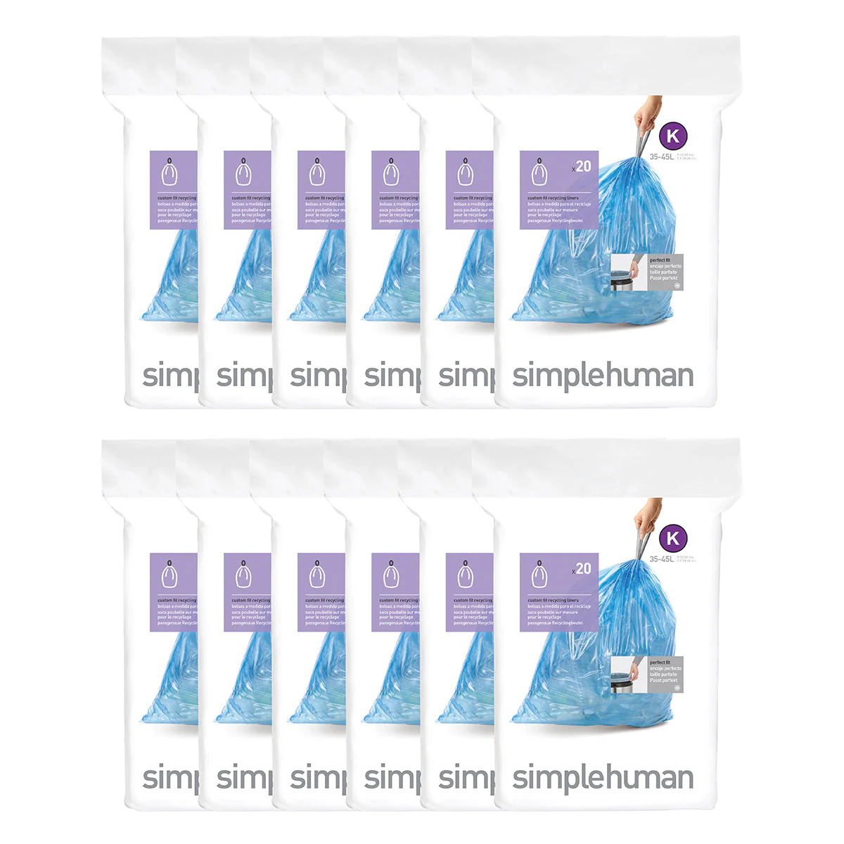 Code K Blue Recycling Custom Fit Liners - Image 13
