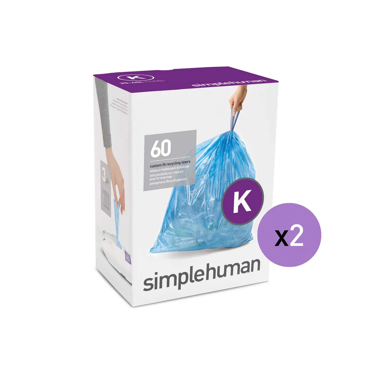 Code K Blue Recycling Custom Fit Liners - Image 9
