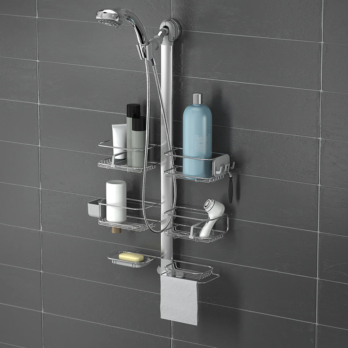 Extra-Large Adjustable Shower Caddy - Image 3