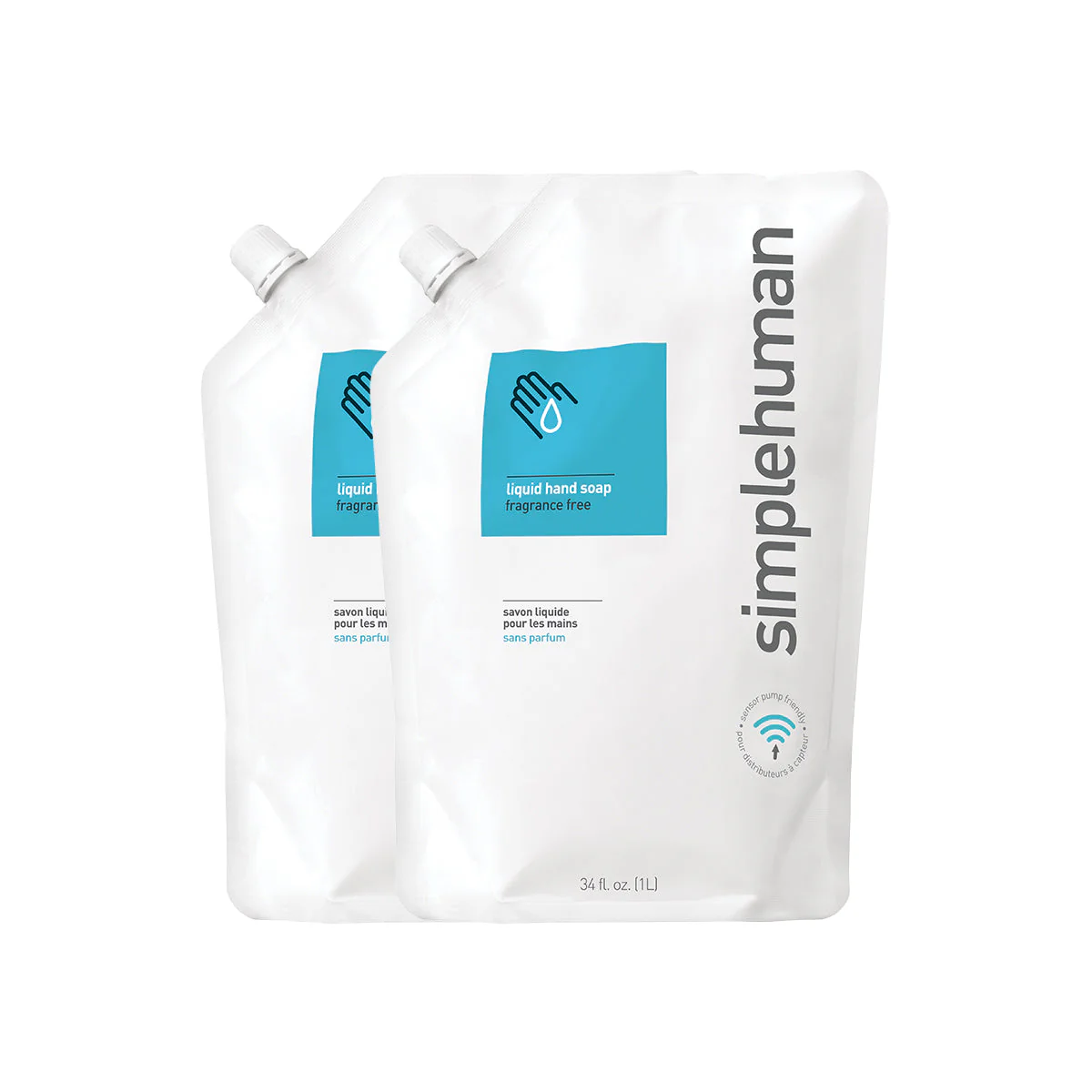 Fragrance Free Liquid Hand Soap Refill Pouch - Image 7