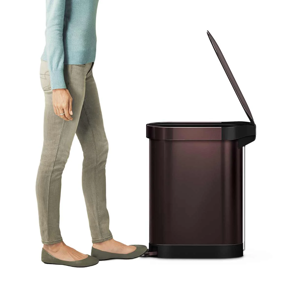 45L Slim Step Can with Liner Rim - Image 24